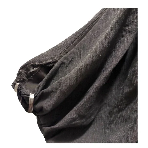 Fashion Nova- Gia Tiered Ruffle Mini Dress -Black- XL- LBD HoCo-Small Flaw- NWT - Picture 9 of 10